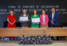 La Secretaria de las Mujeres y la Universidad Nacional Autónoma de México, Campus Juriquilla Fortalecen alianza en favor de la igualdad y la prevención de las violencias