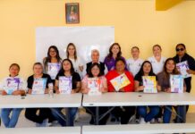 Reconoce Sonia Rocha labor de las y los docentes de San Joaquín