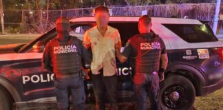 Conductor es detenido por desobediencia y daños, tras persecución