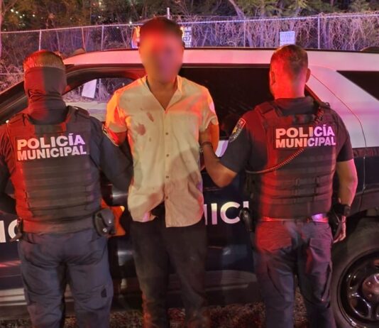 Conductor es detenido por desobediencia y daños, tras persecución