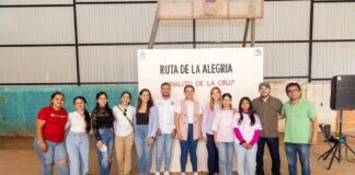 Titulares de la juventud reparten sonrisas en la Sierra Queretana