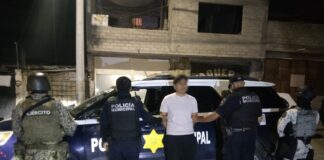 Detenido por robo a comercio en la colonia Loma Bonita