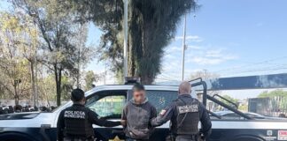 Detienen a “Justin” por posesión de arma prohibida en Hacienda Santa Rosa