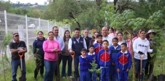 Supera Huimilpan los 32 mil árboles en acciones de reforestación y cuidado ambiental