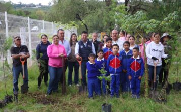 Supera Huimilpan los 32 mil árboles en acciones de reforestación y cuidado ambiental