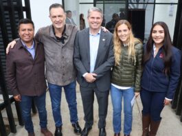 Gobernador Mauricio Kuri y el Presidente Municipal Jairo Morales inauguran Zona Joven Huimilpan para fortalecer el futuro de las juventudes