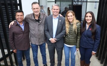 Gobernador Mauricio Kuri y el Presidente Municipal Jairo Morales inauguran Zona Joven Huimilpan para fortalecer el futuro de las juventudes