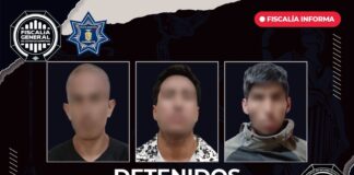 Fiscalía obtiene y ejecuta órdenes de aprehensión en contra de “El Shaggy” “El Chelas” y “Michoacano”; por homicidio calificado ocurrido en Cadereyta