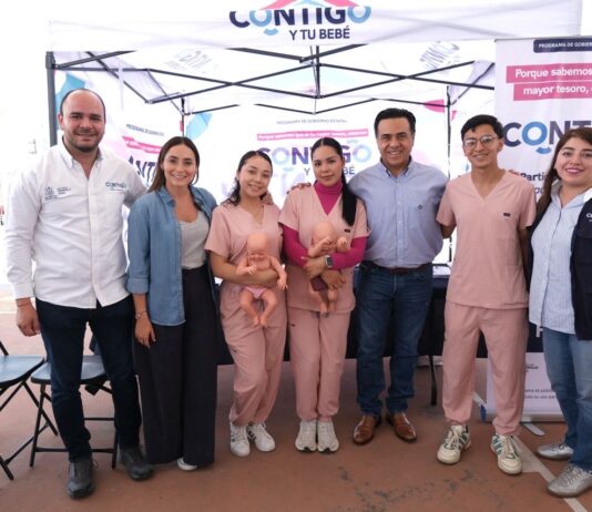 Encabeza Luis Nava jornada integral del programa Contigo y tu Bebé