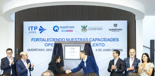Invierte ITP Aero 100 millones de pesos para fortalecer sus capacidades operativas y de talento en su planta de Querétaro