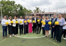 Arranca boteo Teletón 2026 en secundaria Antonio Acosta Aguayo