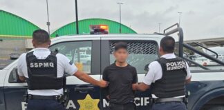 Detenido por robo a comercio en Amalia Solórzano