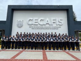 Concluyen su formación 58 cadetes que se integran a corporaciones policiales