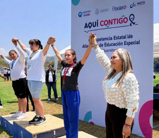 Realiza USEBEQ Competencia Estatal de Atletismo de Educación Especial