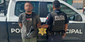 Policías detienen a masculino en la comunidad de Montenegro por robo
