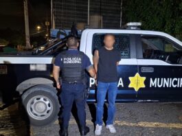 Detenido por portación de arma prohibida en Lomas de Casa Blanca