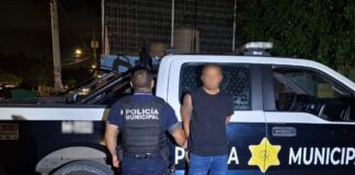 Detenido por portación de arma prohibida en Lomas de Casa Blanca