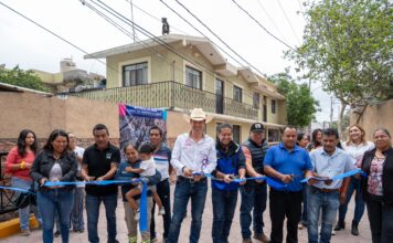 Fortalece Rodrigo Monsalvo la infraestructura pluvial y vial de La Cañada con inversión superior a 23 millones de pesos