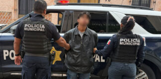 Detienen a masculino en la colonia Centro con una llave limada