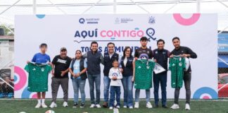Inaugura Luis Nava torneo “Todos al Mundial Contigo”