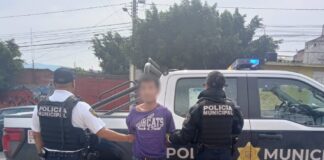 Detenido por portación ilegal de arma de fuego y daños dolosos