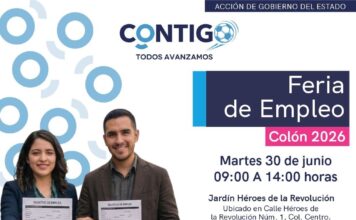 Invita Secretaría del Trabajo a la Feria de Empleo Colón 2026