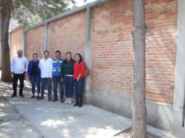 Jairo Morales fortalece la infraestructura educativa con nueva barda perimetral en primaria de El Salitrillo