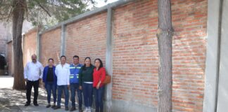Jairo Morales fortalece la infraestructura educativa con nueva barda perimetral en primaria de El Salitrillo
