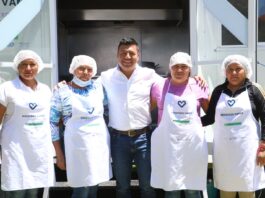 Arranca Cocina Móvil en Carranza; beneficiará diariamente a 200 personas