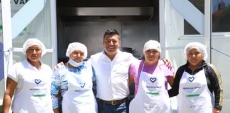 Arranca Cocina Móvil en Carranza; beneficiará diariamente a 200 personas