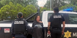 Detenida por lesiones en la colonia Centro