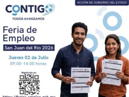 Invita Secretaría del Trabajo a Feria de Empleo en San Juan del Río