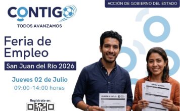 Invita Secretaría del Trabajo a Feria de Empleo en San Juan del Río