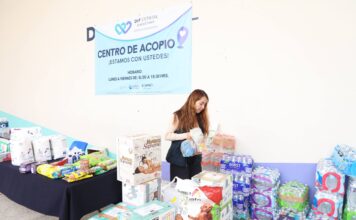 Reciben cinco toneladas de ayuda en los Centros de Acopio del Sistema Estatal para el Desarrollo Integral de la Familia
