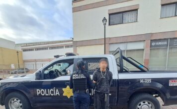 Detenido por robo equiparado de vehículo en el Centro Histórico