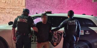 Detenido por portación de arma prohibida en Menchaca II