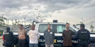 Cuatro detenidos tras riña en Santa Rosa Jáuregui