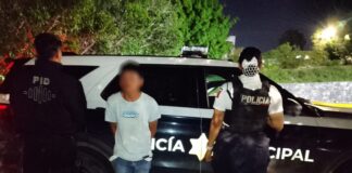 Detenido masculino con mandato vigente en Colinas de Santa Cruz
