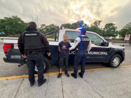 Detenido por intento de robo a comercio en la colonia Carretas