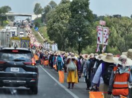 Concluye paso de la columna femenil de la Peregrinación al Tepeyac por territorio queretano