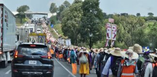 Concluye paso de la columna femenil de la Peregrinación al Tepeyac por territorio queretano