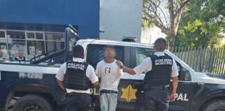 Detenido «El Picudo» por portación de arma prohibida en Puerto de Aguirre