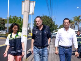 Supervisa Gobernador rehabilitación de Avenida Candiles