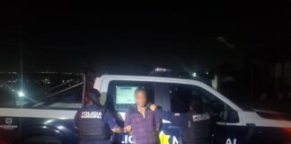 Detenido en Paseos de San Miguel por resistencia y desobediencia de particulares