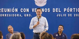 Chepe Guerrero escucha y atiende peticiones de vecinos de El Pórtico y colonias aledañas