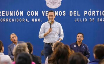 Chepe Guerrero escucha y atiende peticiones de vecinos de El Pórtico y colonias aledañas