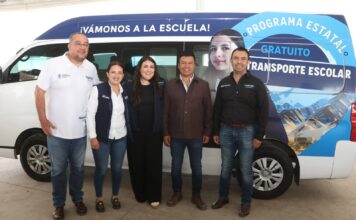 Jairo Morales y Gobierno del Estado fortalecen transporte escolar en Huimilpan
