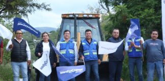 Jairo Morales arranca urbanización de calle Corregidora en Paniagua