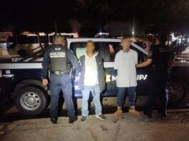 Dos detenidos por tentativa de robo a comercio en El Tintero