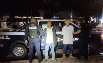 Dos detenidos por tentativa de robo a comercio en El Tintero